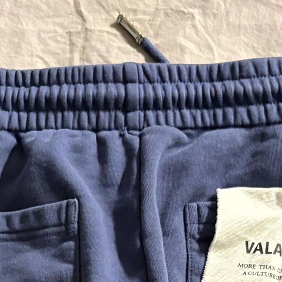 Valabasas “Mute” Navy Blue Fleece Sweats. - Picture 8 of 8